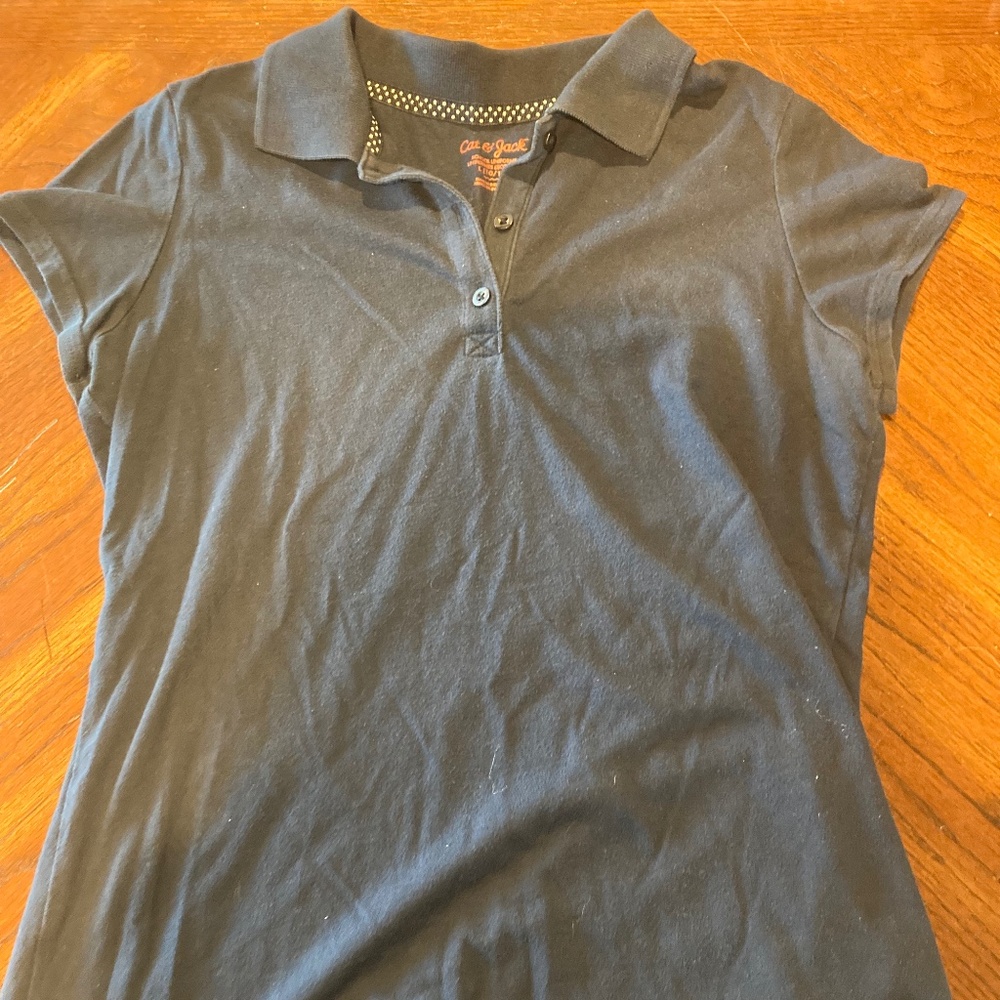 Girls cat and jack school uniform blue